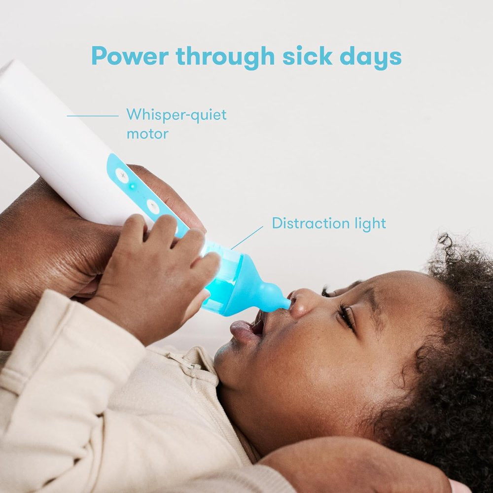 Electric Nosefrida , USB Rechargeable Nasal Aspirator with Different Levels of Suction by