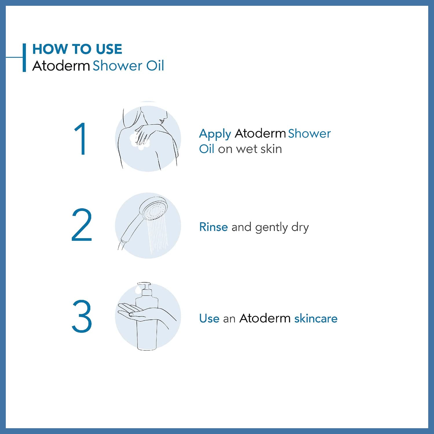 - Atoderm - Cleansing Oil - Face and Body Cleansing Oil - Soothes Discomfort - Cleansing Oil for Very Dry Sensitive Skin