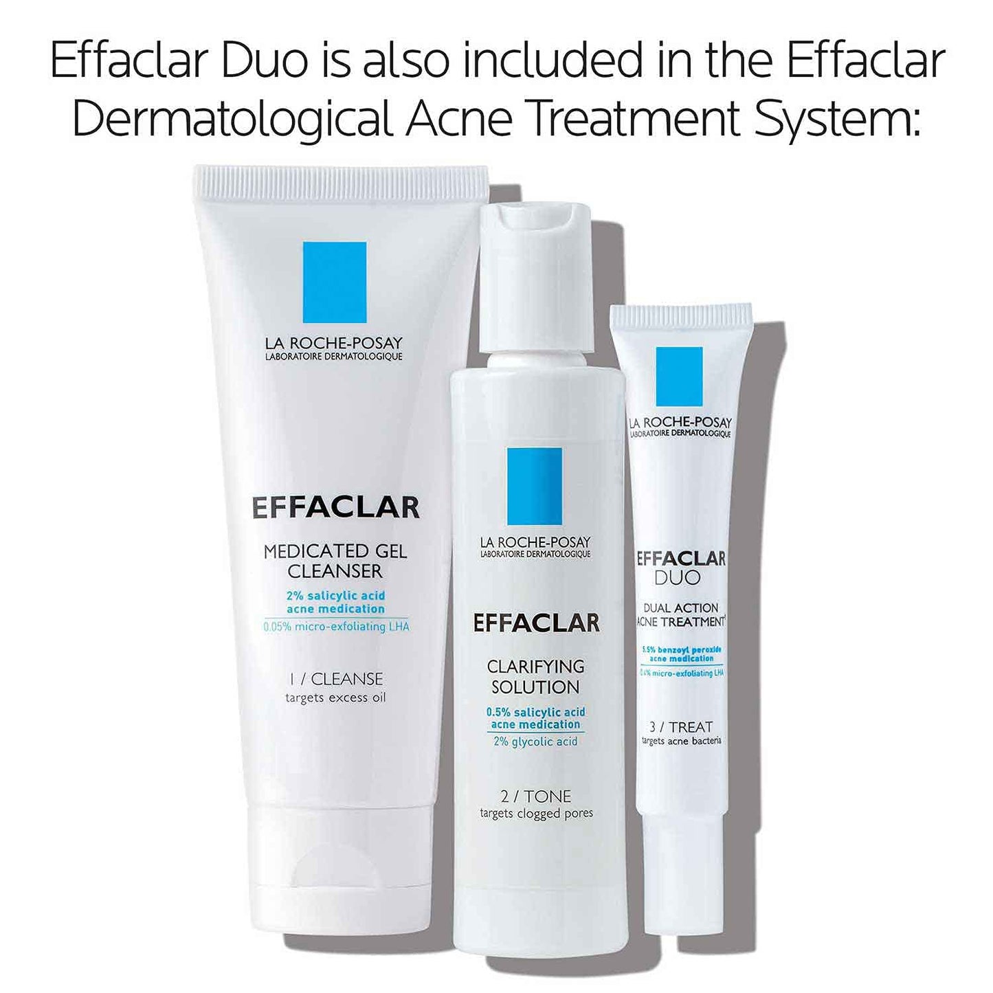 Effaclar Duo Dual Action Acne Spot Treatment Cream with Benzoyl Peroxide Acne Treatment, Blemish Cream for Acne and Blackheads, Lightweight Sheerness, Safe for Sensitive Skin