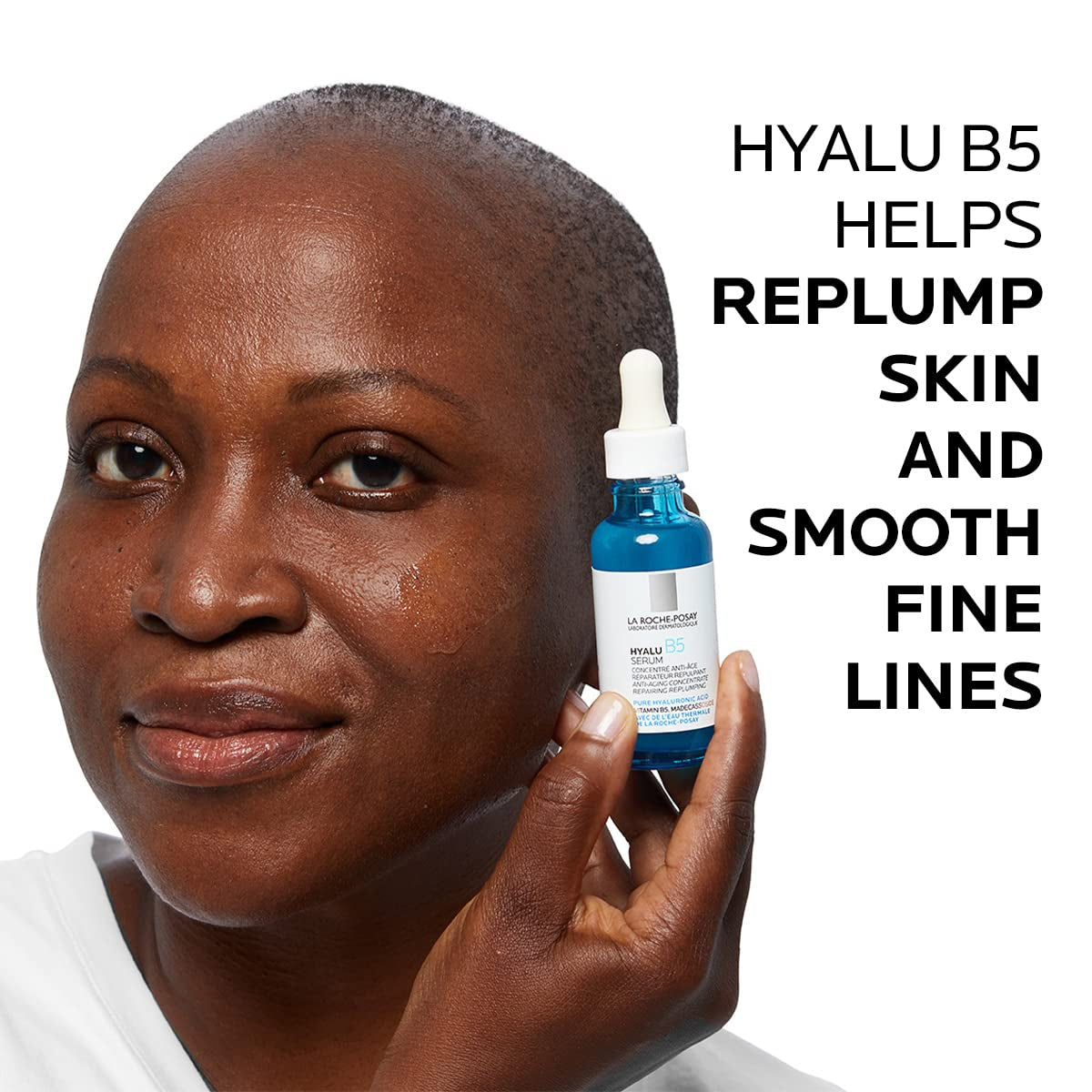 Hyalu B5 Pure Hyaluronic Acid Serum for Face | Vitamin B5 + Hyaluronic Acid + Madecassoside | Hydrating Serum Visibly Plumps Skin | Sensitive Skin Safe | anti Aging Serum | Oil-Free