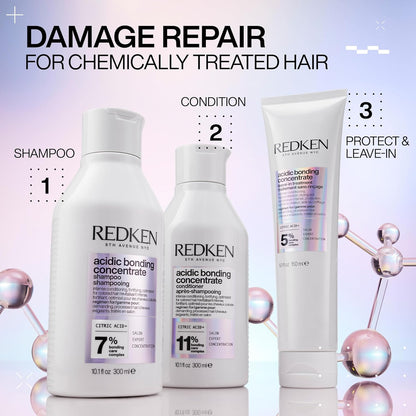 Bonding Leave in Conditioner for Damaged Hair | Acidic Bonding Concentrate | Leave in Hair Repair Treatment | Strengthens Weak Hair | Safe for Color-Treated Hair & All Hair Types