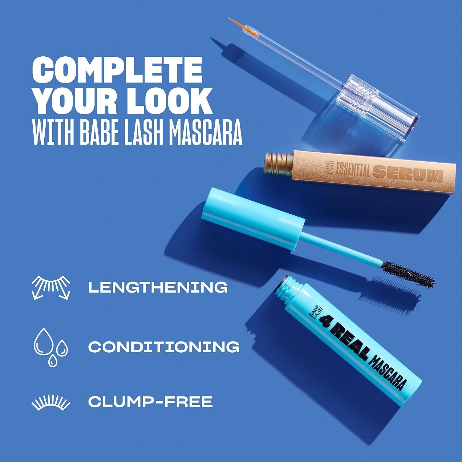 Eyelash Serum - Fuller & Longer Looking Eyelashes, Advanced Lash Enhancing Treatment for Natural Lashes, Extensions & Eyebrows, Vegan & Cruelty-Free