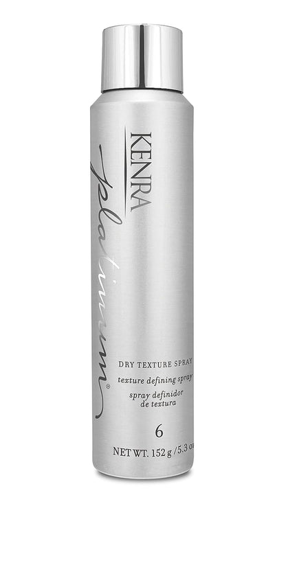 Kenra Platinum Dry Texture Spray 6 | Texture Defining Styler | Increases Texture & Fullness | Absorbs Oils & Impurities | Ultra-Lightweight, Non-Drying Formulation | All Hair Types