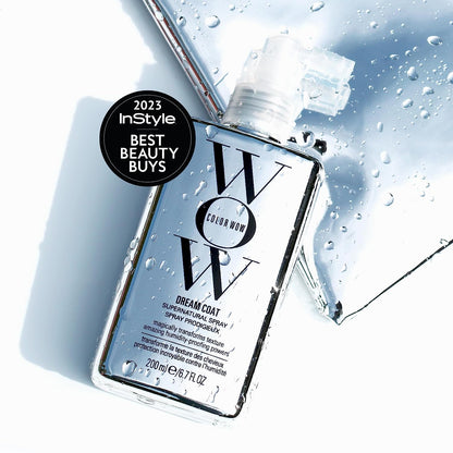 COLOR WOW Dream Coat Supernatural Spray - Keep Your Hair Frizz-Free and Shiny No Matter the Weather with Award-Winning Anti-Frizz Spray