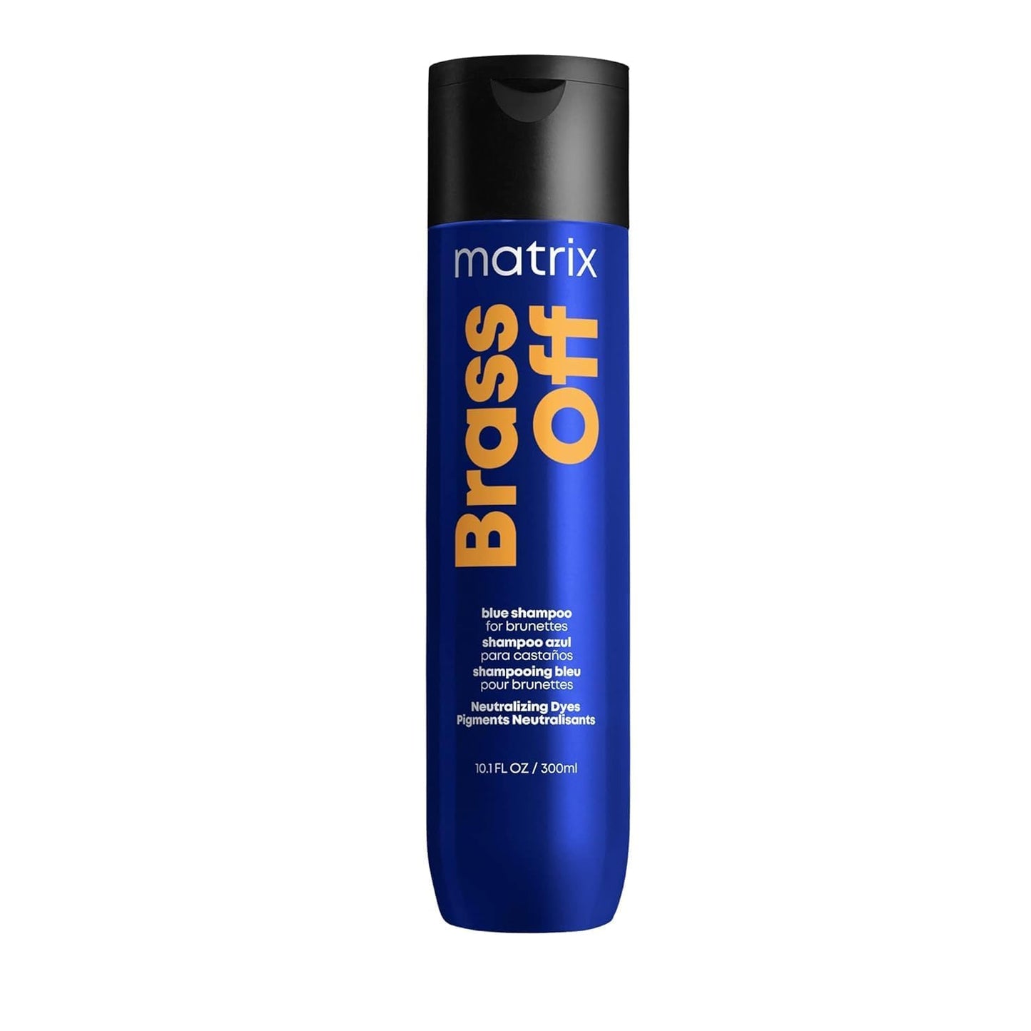 Brass off Blue Shampoo | Refreshes & Neutralizes Brassy Tones | Color Depositing Shampoo | for Brassy Hair | for Color Treated Hair | Salon Shampoo | Packaging May Vary