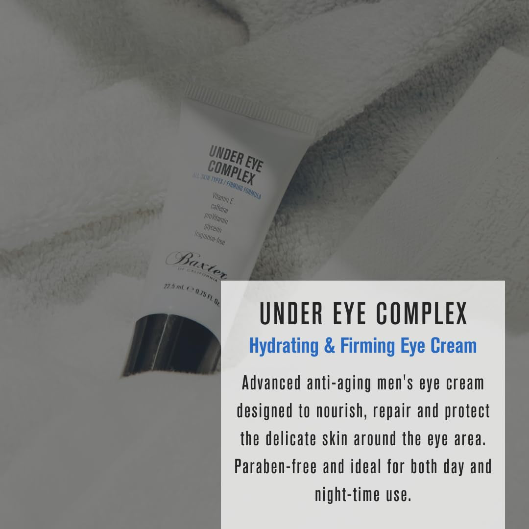 under Eye Cream for Men, Depuffing and Line Reducing, Unscented