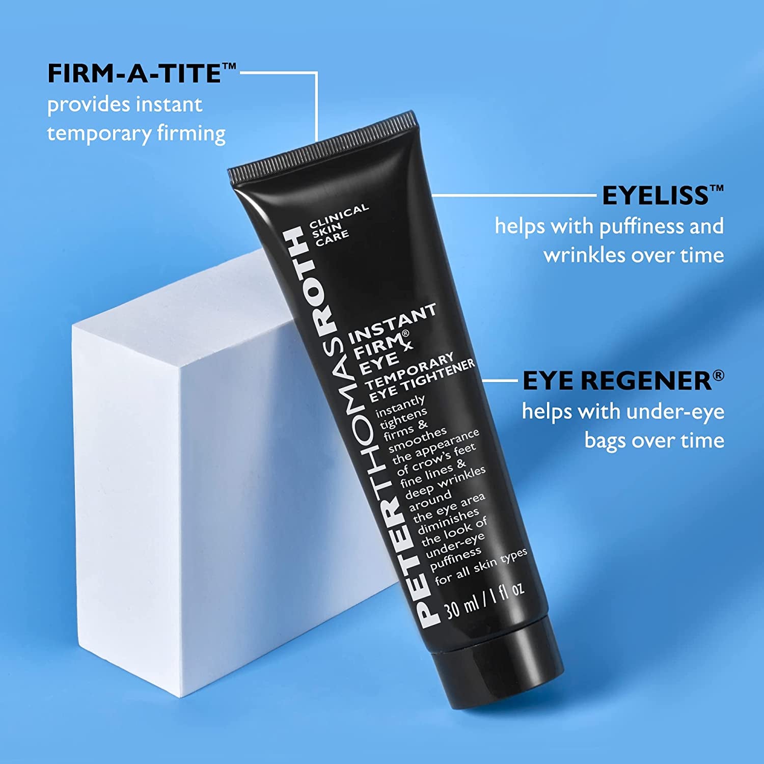 Peter Thomas Roth | Instant Firmx Temporary Eye Tightener | Firm and Smooth the Look of Fine Lines