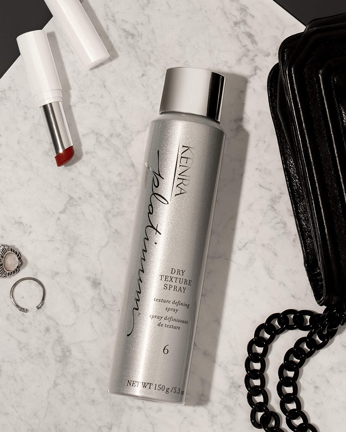 Kenra Platinum Dry Texture Spray 6 | Texture Defining Styler | Increases Texture & Fullness | Absorbs Oils & Impurities | Ultra-Lightweight, Non-Drying Formulation | All Hair Types